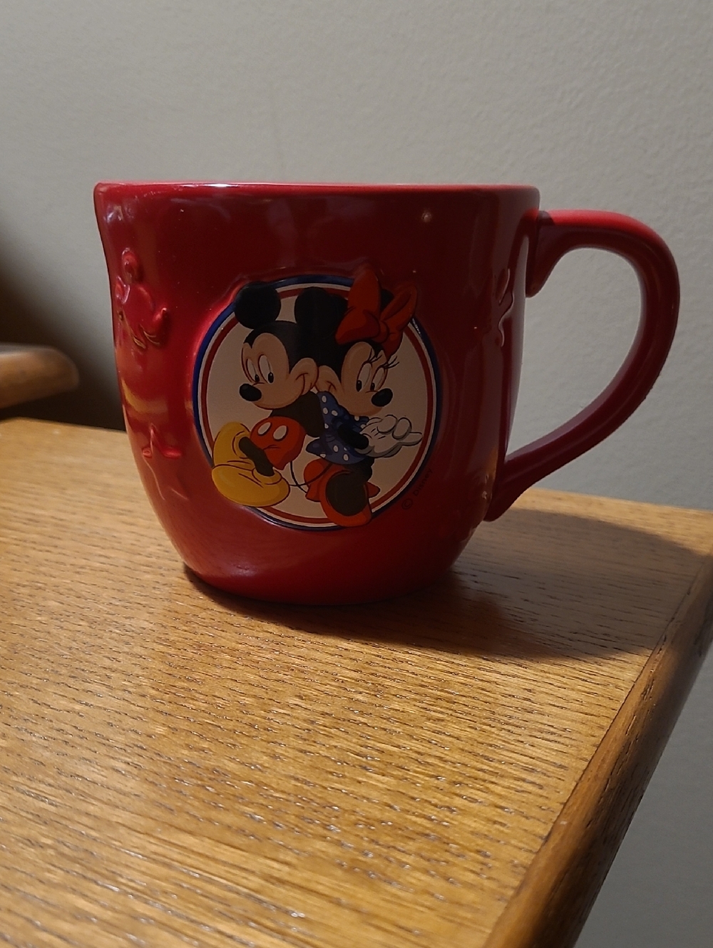 Hallmark Disney Mickey & Minnie Mouse 3-D Mug, NWOT